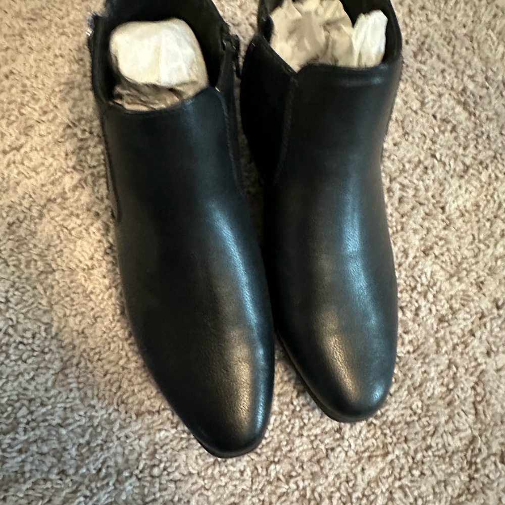 Croft & Barrow Classic Black Ankle Boots